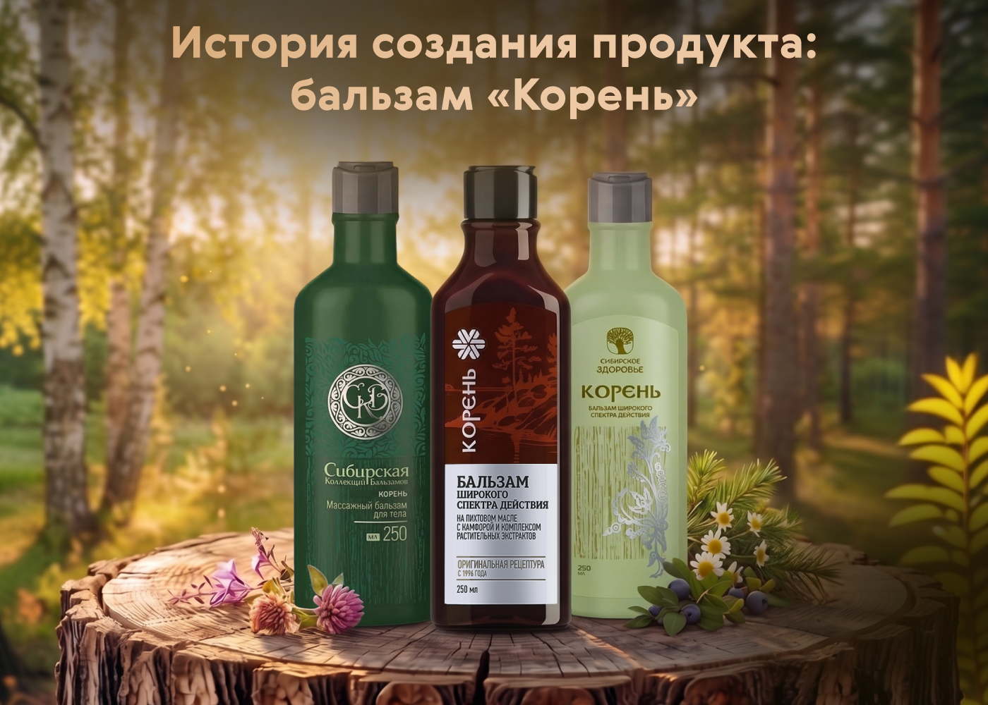 Бальзам «Корень»: история продукта, который рос вместе с Компанией